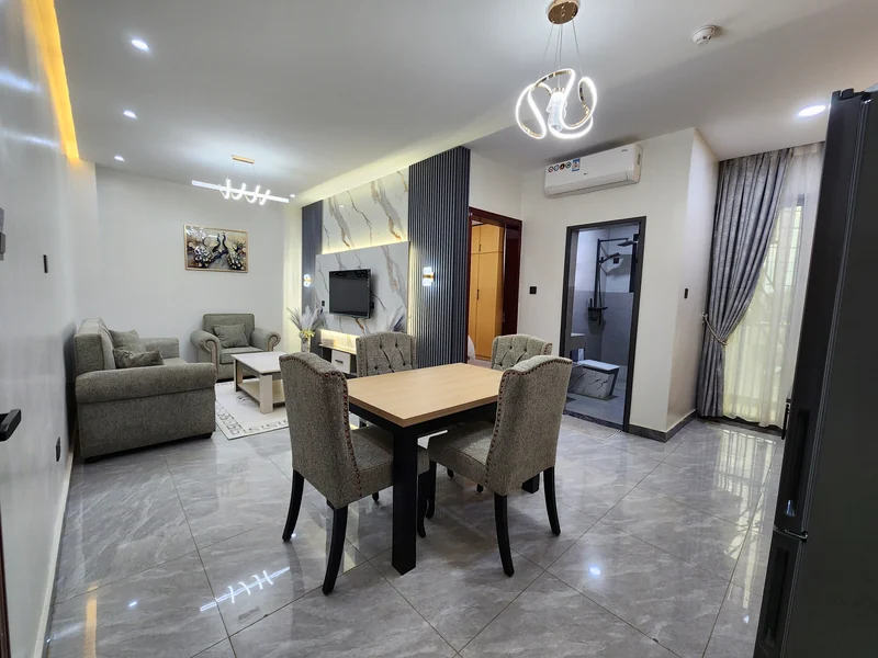 Furnished serviced unit at Elevate Heights Apartment